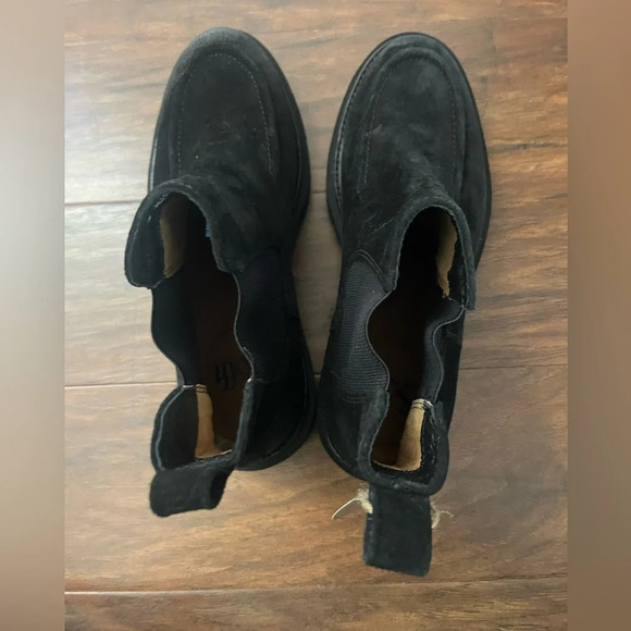 Sofft Samira Black Suede Booties-NWT Size 7.5-Chelsea style - Picture 6 of 14